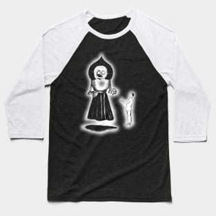 Flatwoods Monster White Glow #1 Baseball T-Shirt